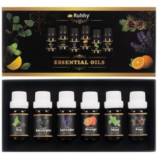Olejek eteryczny- zestaw 6szt. 10ml Ruhhy 21939 Ruhhy