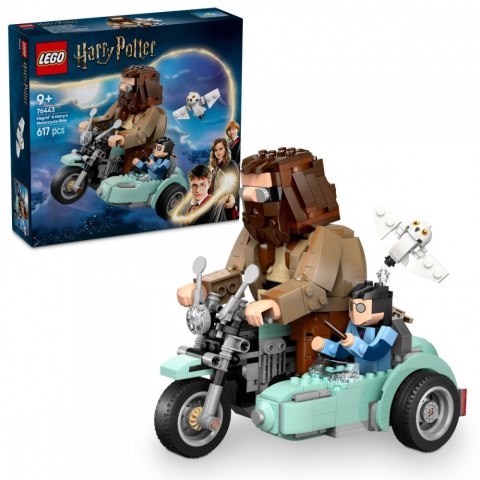 Klocki Harry Potter 76443 Przejażdżka motocyklowa Hagrida i Harry'ego