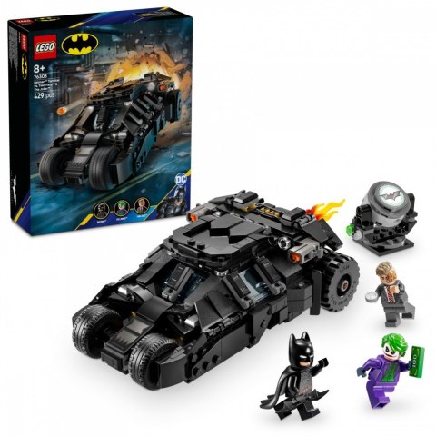 Klocki Super Heroes 76303 Tumbler Batmana kontra Dwie Twarze i Joker