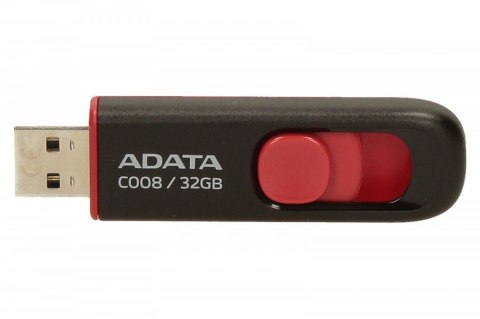 Pendrive DashDrive Classic C008 32GB USB2.0 czarno-czerwone