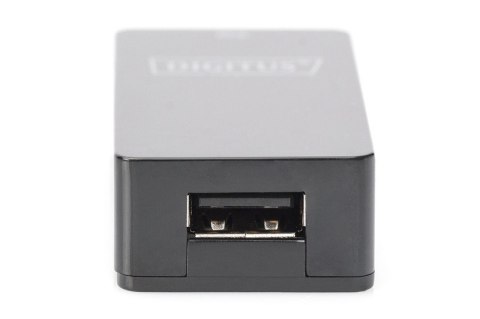 Przedłużacz/Extender USB 1.1 po skrętce Cat.5e/6 UTP/SFP do 45m, czarny, 20cm