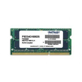 SODIMM DDR3 4GB Signature 1600MHz CL11