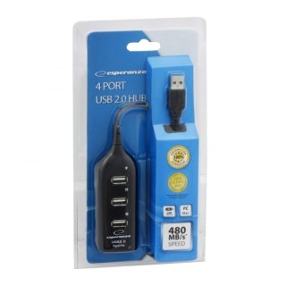 HUB 4 PORTY USB 2.0 EA116