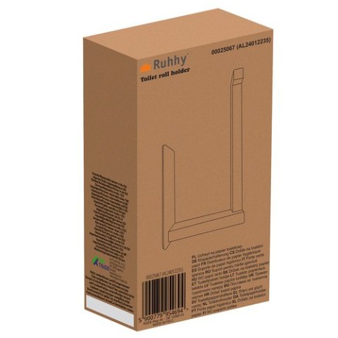 Uchwyt na papier toaletowy Ruhhy 25067 Ruhhy Uchwyt na papier toaletowy Ruhhy 25067 Ruhhy