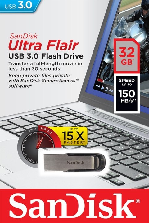 ULTRA FLAIR USB 3.0 32GB (do 150MB/s)