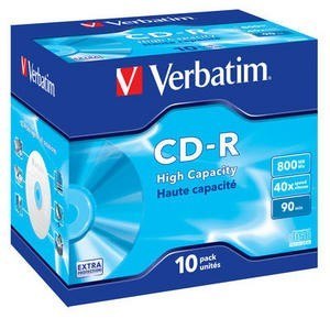 CD-R 40x 80MB 10P JC Extra Protection 43428