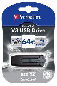 Pendrive V3 USB 3.0 Drive 64GB czarny