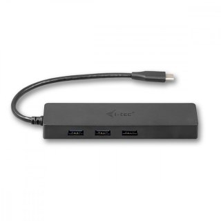 USB-C Slim 3-port HUB z adapterem Gigabit Ethernet