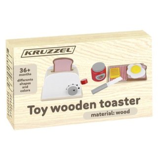 Toster drewniany zabawkowy 22435 Kruzzel