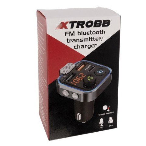 Transmiter/ ładowarka bluetooth FM Xtrobb 22355 Xtrobb