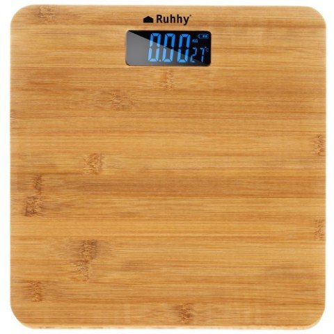 Waga łazienkowa LCD- drewniana Ruhhy 22522 Ruhhy Waga łazienkowa LCD- drewniana Ruhhy 22522 Ruhhy