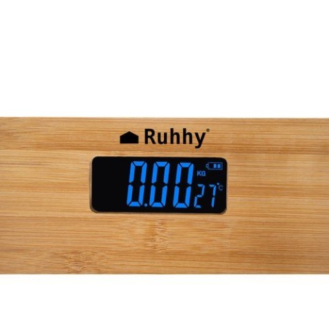 Waga łazienkowa LCD- drewniana Ruhhy 22522 Ruhhy Waga łazienkowa LCD- drewniana Ruhhy 22522 Ruhhy