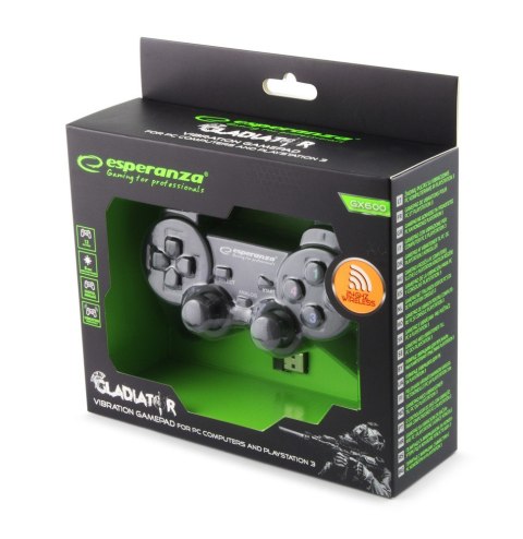 GAMEPAD BEZPRZEWODOWY 2.4GH PS3/PC GLADITOR GAMEPAD BEZPRZEWODOWY 2.4GH PS3/PC GLADITOR