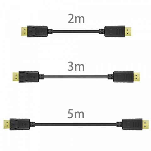 Kabel DisplayPort M/M, 3,0m; Y-C609BK