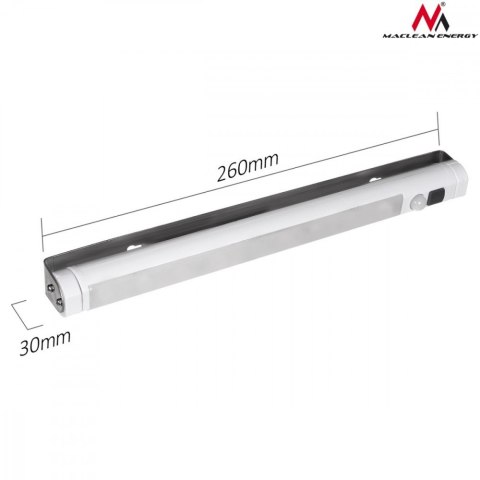 Lampa kuchenna podszafkowa Energy MCE166 9 SMD pir on/off