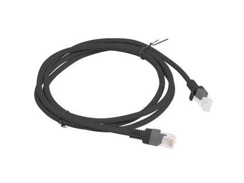 Patchcord kat.5e 1.5M UTP czarny Patchcord kat.5e 1.5M UTP czarny