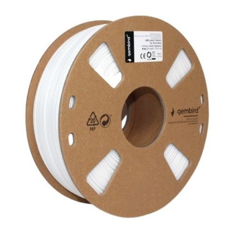 Filament drukarki 3D ABS/1.75 mm/1kg/biały