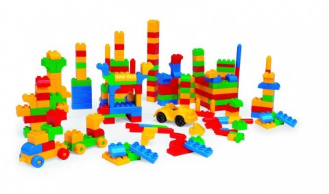 Klocki Mini Blocks wielkie wiadro