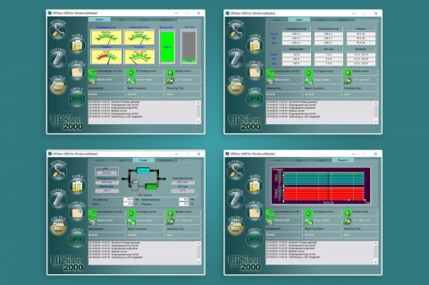 Zasilacz awaryjny UPS Line-Ineractive LCD, 600VA/360W, 1x12V/7Ah, AVR, 2xSCHUKO, USB, RJ11