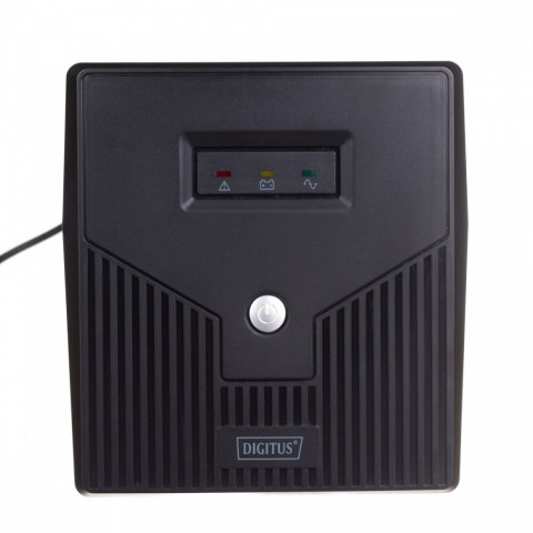 Zasilacz awaryjny UPS Line-Ineractive LED, 1000VA/600W, 2x12V/7Ah, AVR, 4xSCHUKO, USB, RS232, RJ45