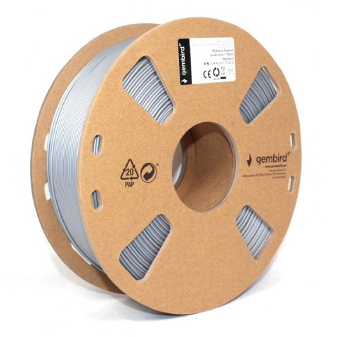 Filament do drukarki 3D PLA/1.75mm/srebrny