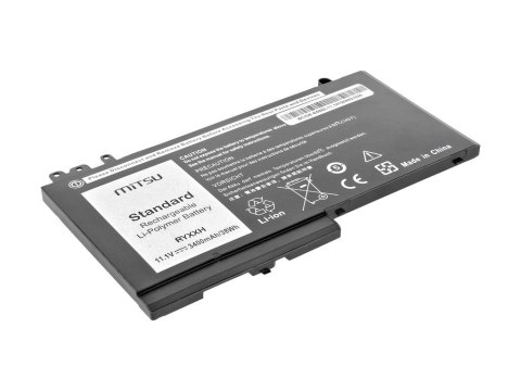 Bateria do Dell Latitude E5450, E5550 3400 mAh (38 Wh) 10.8 - 11.1 Volt