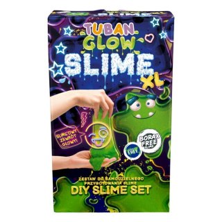 Masa plastyczna Zestaw super slime - Glow in the dark XL