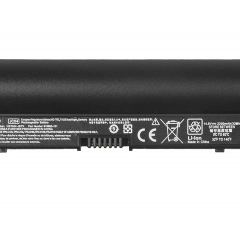 Bateria do HP 240 G6 JC04 14,8V 2,2Ah